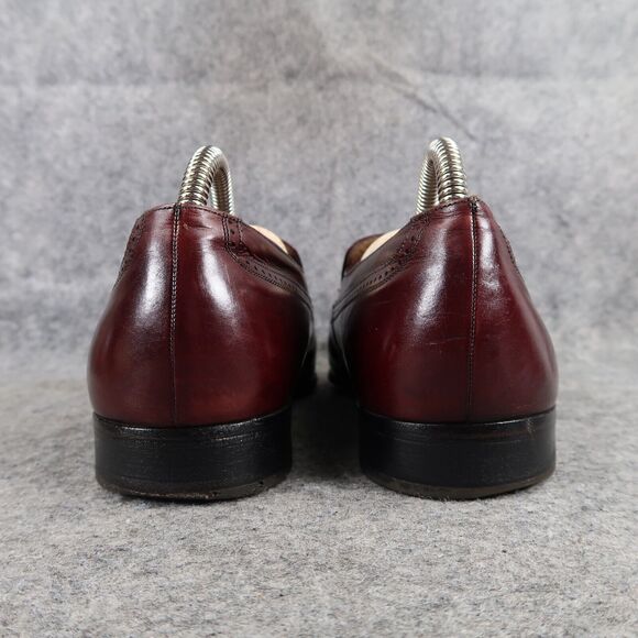 Bally Shoes Mens 8 Tassel Loafers Salisbury Wingtip Leather Brogue Classic Dress - Picture 5 of 15